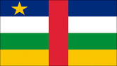 Central African Republic Country Flag